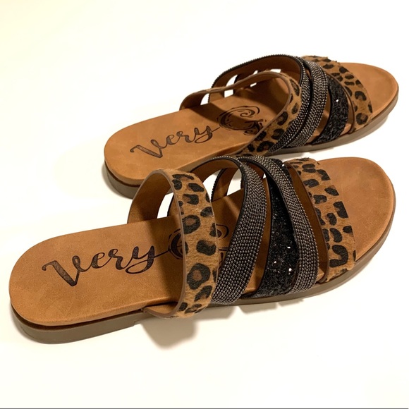 Very G Ginger-Leopard Sandals - Picture 2 of 5